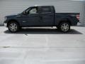 2014 Blue Jeans Ford F150 Lariat SuperCrew 4x4  photo #6