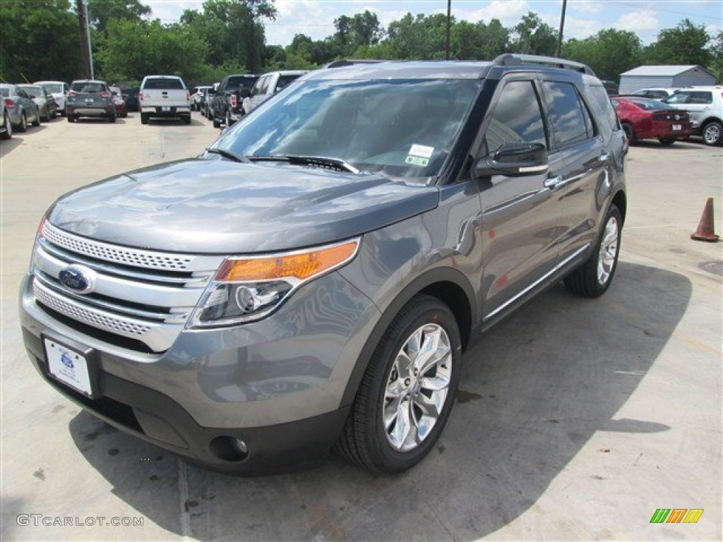 2014 Explorer XLT - Sterling Gray / Charcoal Black photo #4