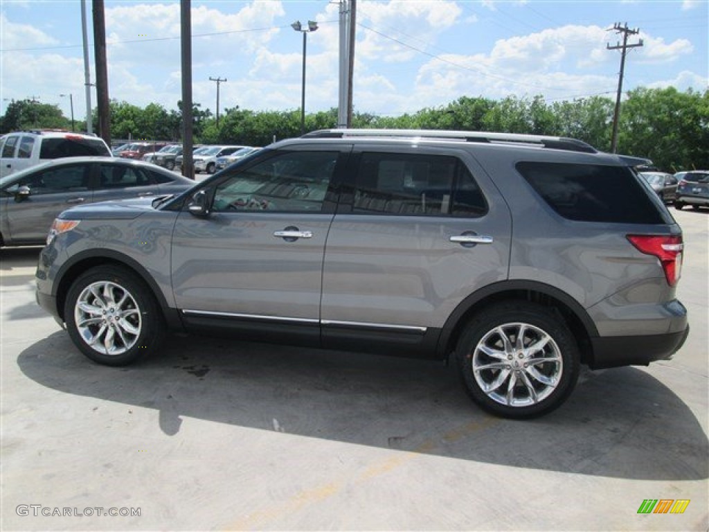 2014 Explorer XLT - Sterling Gray / Charcoal Black photo #5