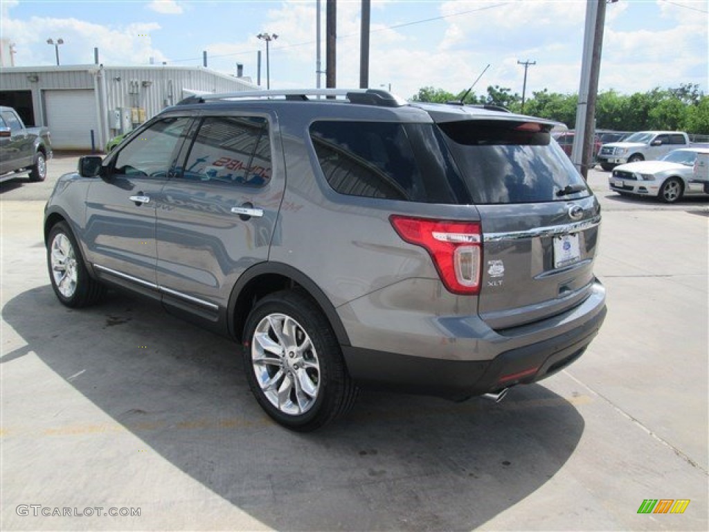 2014 Explorer XLT - Sterling Gray / Charcoal Black photo #6