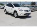 2012 Pearl White Nissan Rogue S  photo #1