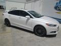 White Platinum - Fusion SE EcoBoost Photo No. 2