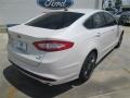 White Platinum - Fusion SE EcoBoost Photo No. 8