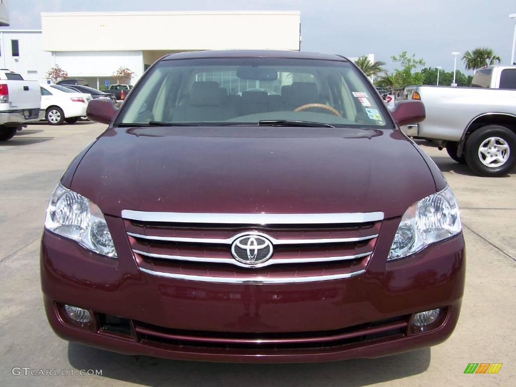2007 Avalon Limited - Cassis Red Pearl / Ivory photo #2