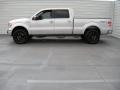 2014 Ingot Silver Ford F150 Lariat SuperCrew 4x4  photo #6