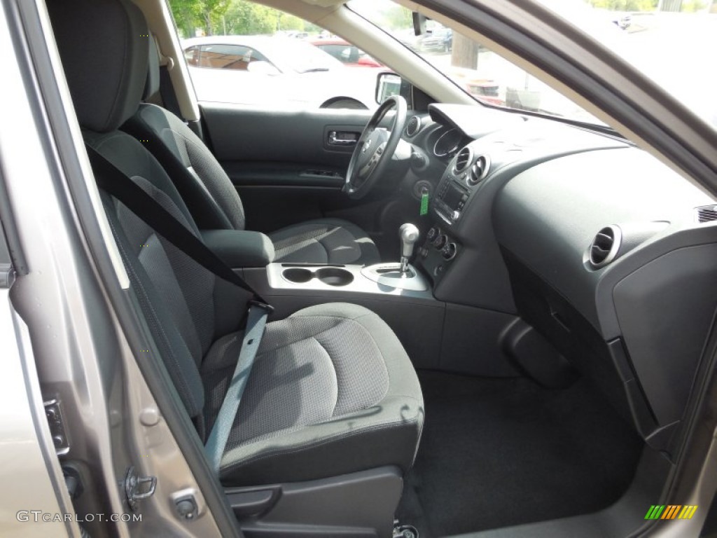 2011 Rogue SV AWD - Platinum Graphite / Black photo #12