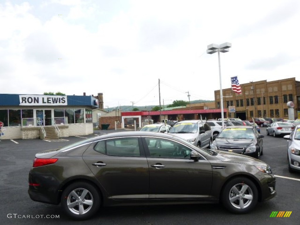 2014 Optima LX - Metal Bronze / Beige photo #1