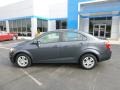 2012 Cyber Gray Metallic Chevrolet Sonic LS Sedan  photo #2