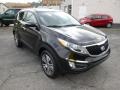 2014 Black Cherry Kia Sportage EX AWD  photo #2