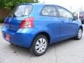 2007 Blazing Blue Metallic Toyota Yaris 3 Door Liftback  photo #3