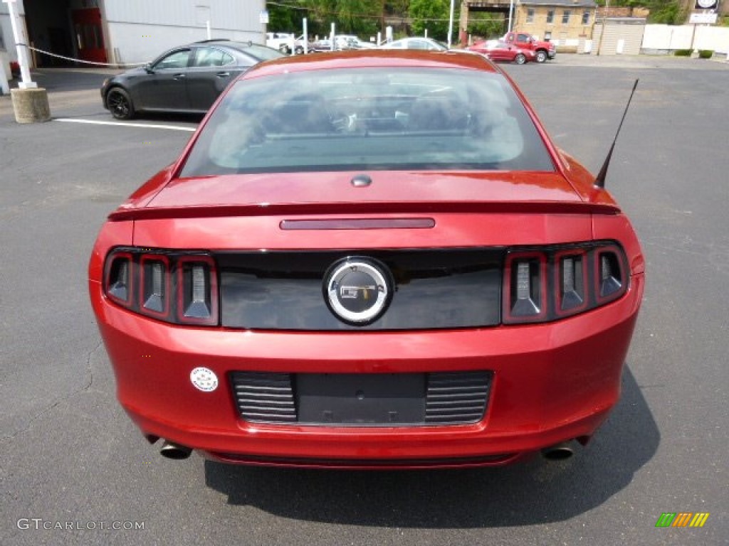 2013 Mustang GT Premium Coupe - Red Candy Metallic / Charcoal Black photo #7