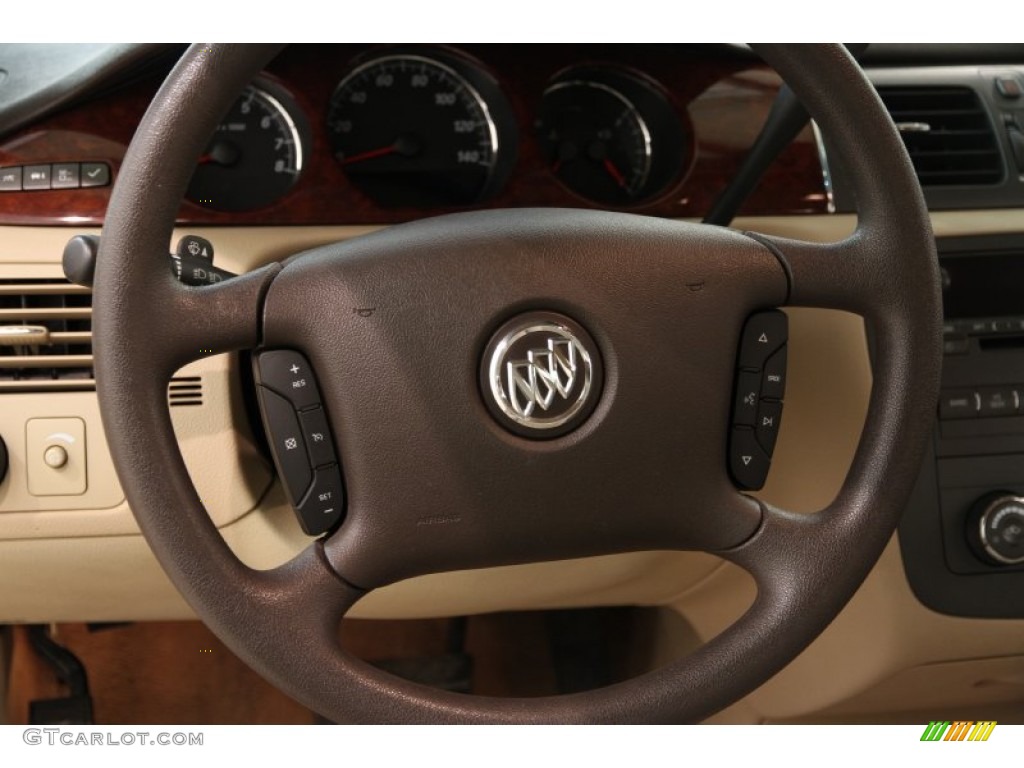 2007 Buick Lucerne CX Cocoa/Cashmere Steering Wheel Photo #93767666
