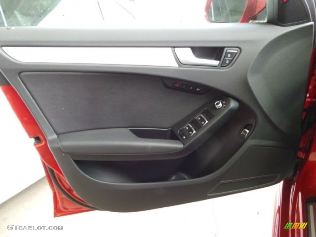 2014 A4 2.0T quattro Sedan - Volcano Red Metallic / Black photo #12