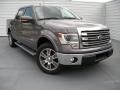 2014 Sterling Grey Ford F150 Lariat SuperCrew  photo #1