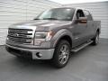 2014 Sterling Grey Ford F150 Lariat SuperCrew  photo #7