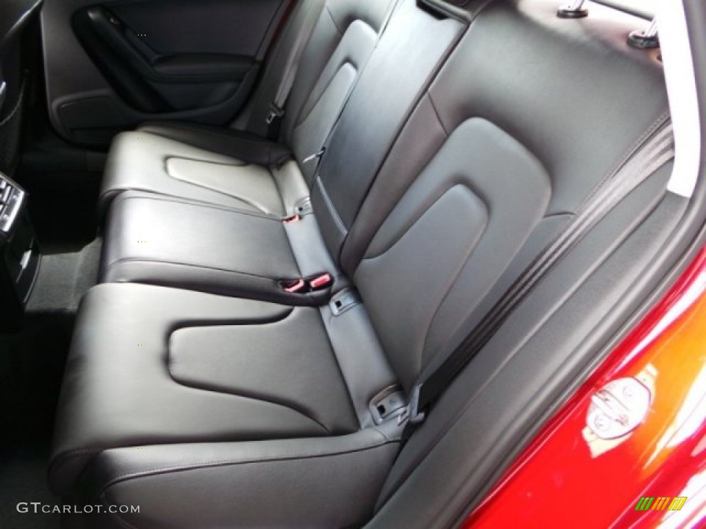 2014 A4 2.0T quattro Sedan - Volcano Red Metallic / Black photo #29
