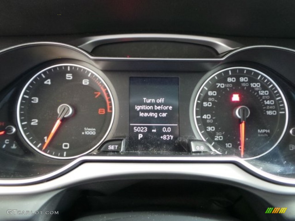 2014 A4 2.0T quattro Sedan - Volcano Red Metallic / Black photo #41