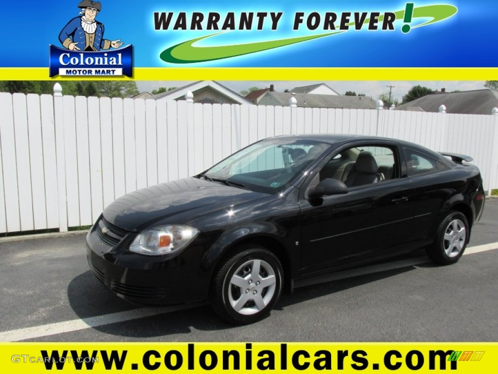 2008 Cobalt LS Coupe - Imperial Blue Metallic / Gray photo #1