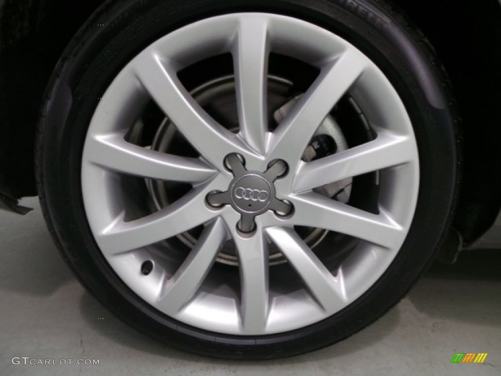 2014 A4 2.0T Sedan - Dakota Grey Metallic / Chestnut Brown/Black photo #9