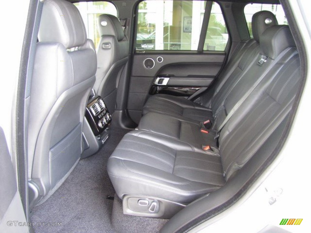 2014 Land Rover Range Rover Supercharged Rear Seat Photo #93769274