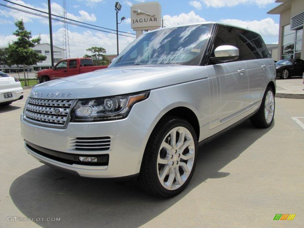 Indus Silver Metallic 2014 Land Rover Range Rover Supercharged Exterior Photo #93769295