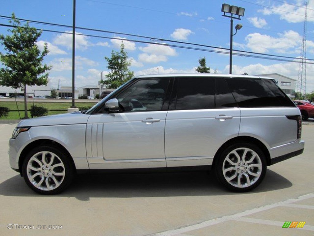 Indus Silver Metallic 2014 Land Rover Range Rover Supercharged Exterior Photo #93769337