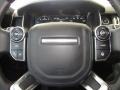 Ebony/Ebony 2014 Land Rover Range Rover Supercharged Steering Wheel