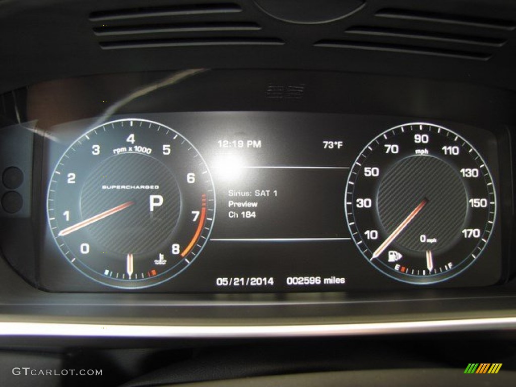 2014 Land Rover Range Rover Supercharged Gauges Photo #93769541