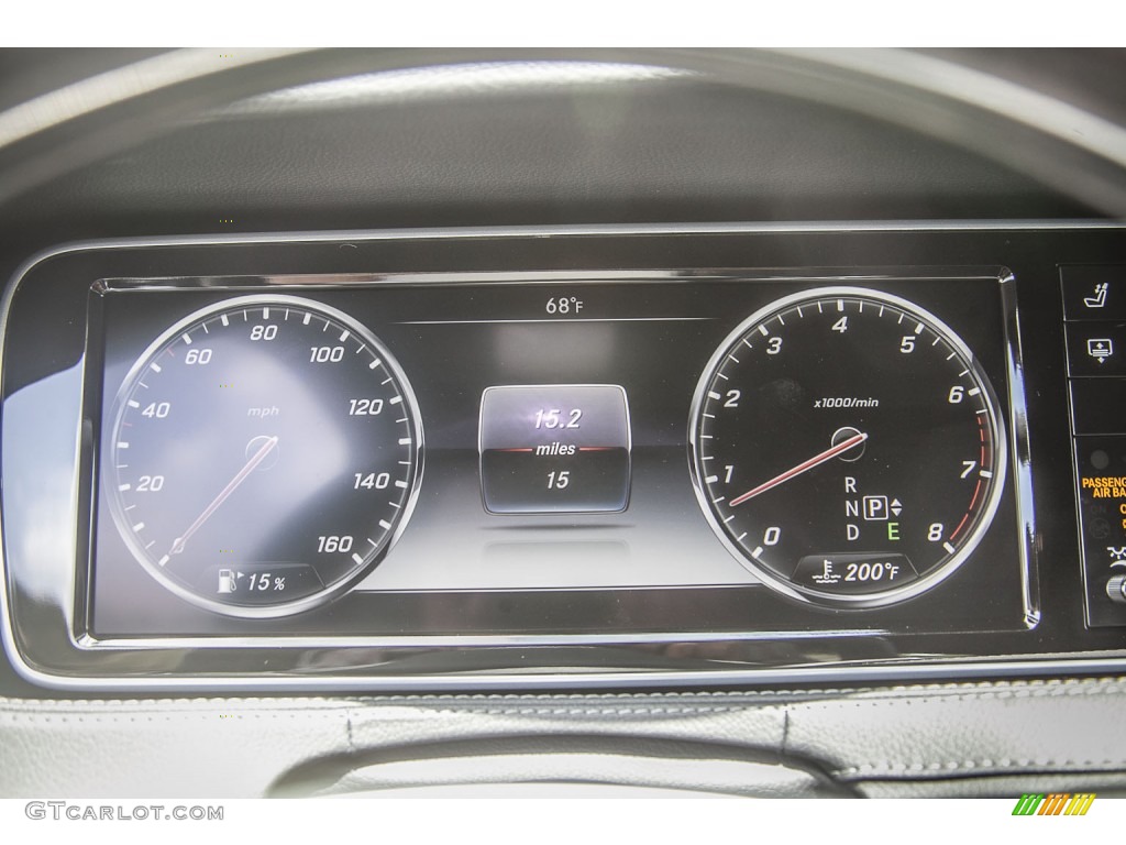 2015 Mercedes-Benz S 550 Sedan Gauges Photo #93769820