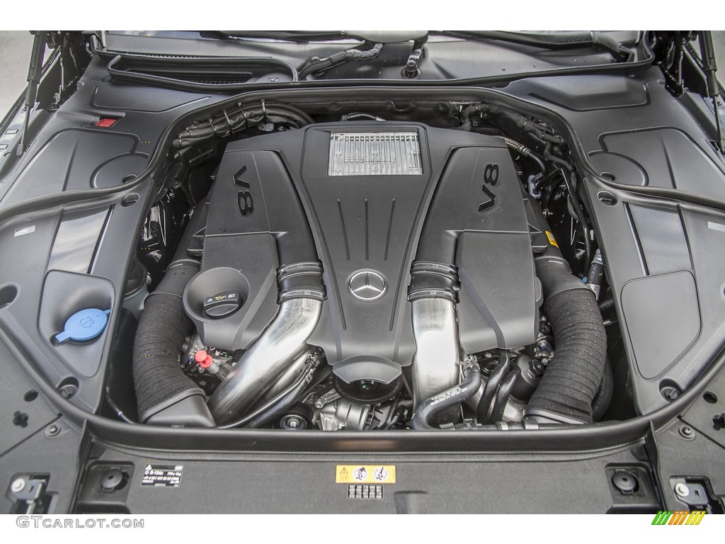 2015 Mercedes-Benz S 550 Sedan 4.6 Liter biturbo DI DOHC 32-Valve VVT V8 Engine Photo #93769898