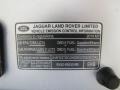 2014 Land Rover Range Rover Supercharged Info Tag