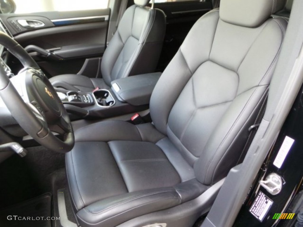 2014 Porsche Cayenne Diesel Front Seat Photo #93770852