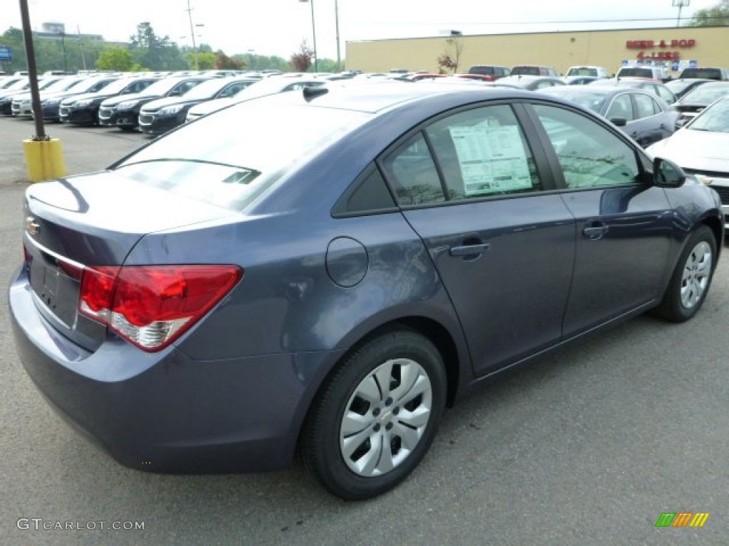 2014 Cruze LS - Atlantis Blue Metallic / Jet Black/Medium Titanium photo #5