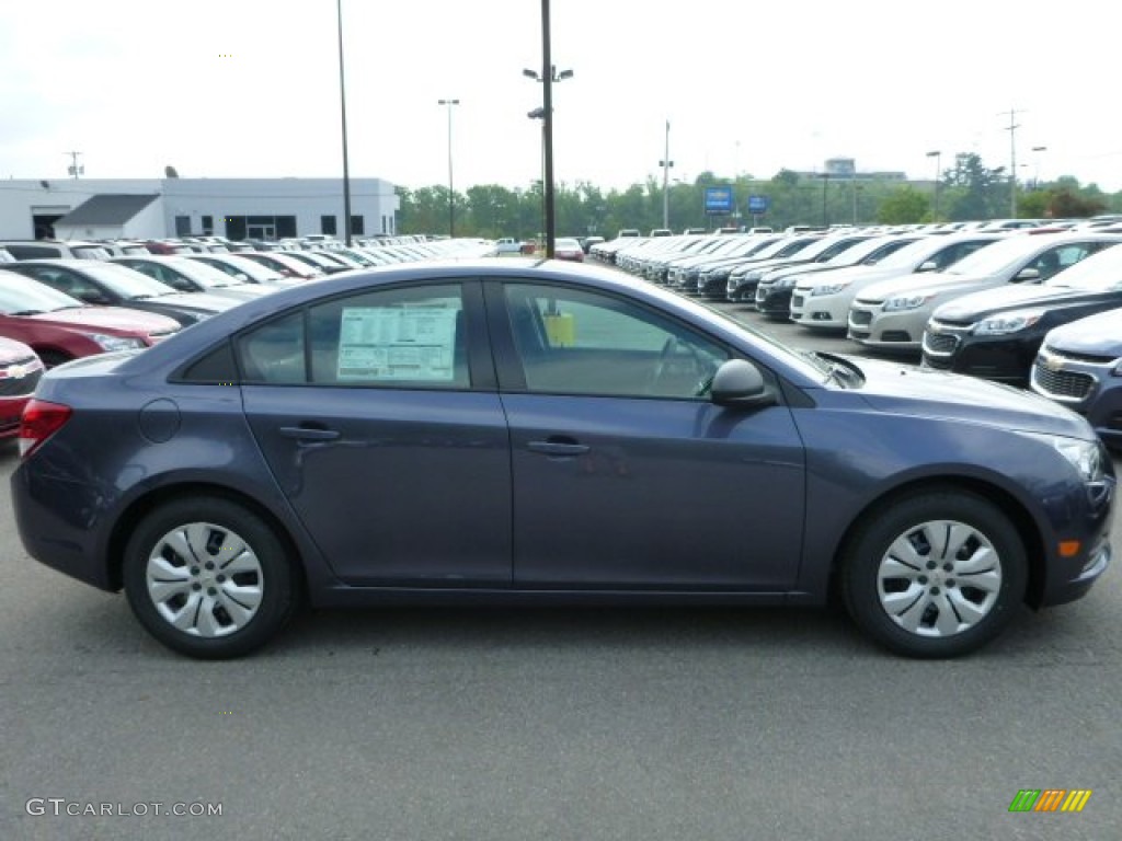 2014 Cruze LS - Atlantis Blue Metallic / Jet Black/Medium Titanium photo #6