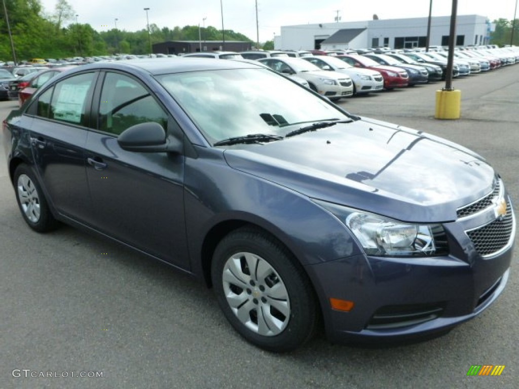 2014 Cruze LS - Atlantis Blue Metallic / Jet Black/Medium Titanium photo #7
