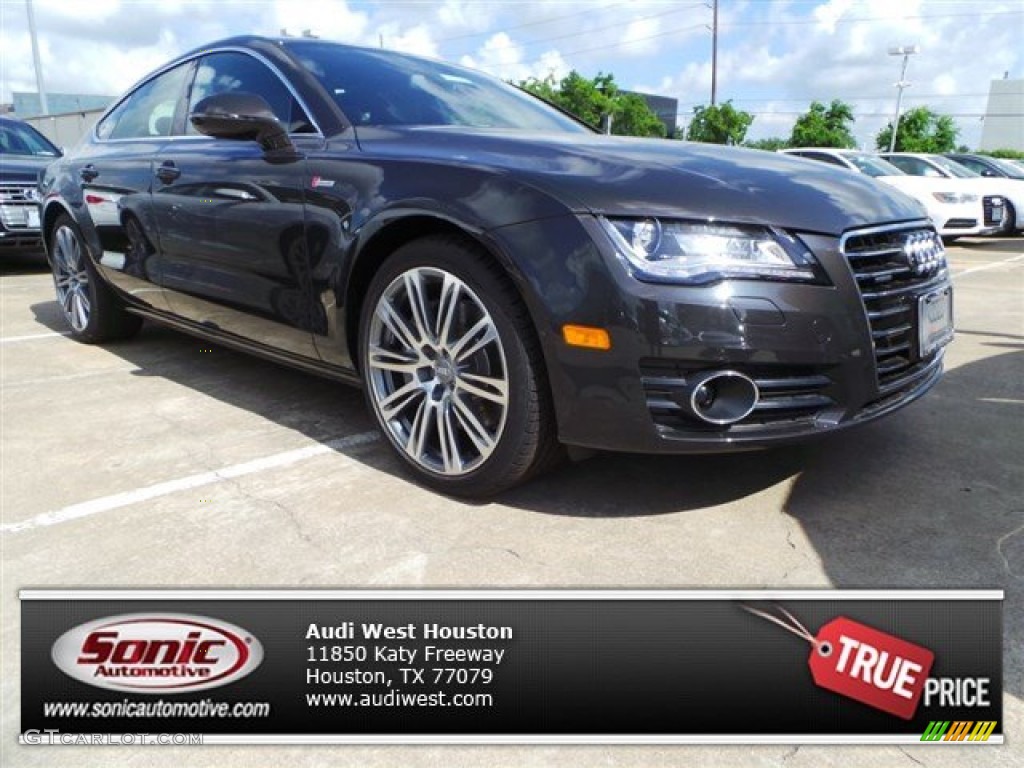 2014 A7 3.0T quattro Premium Plus - Oolong Gray Metallic / Black photo #1