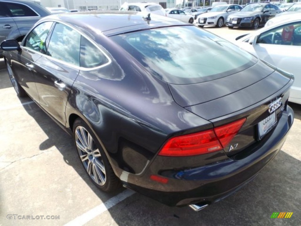 2014 A7 3.0T quattro Premium Plus - Oolong Gray Metallic / Black photo #5