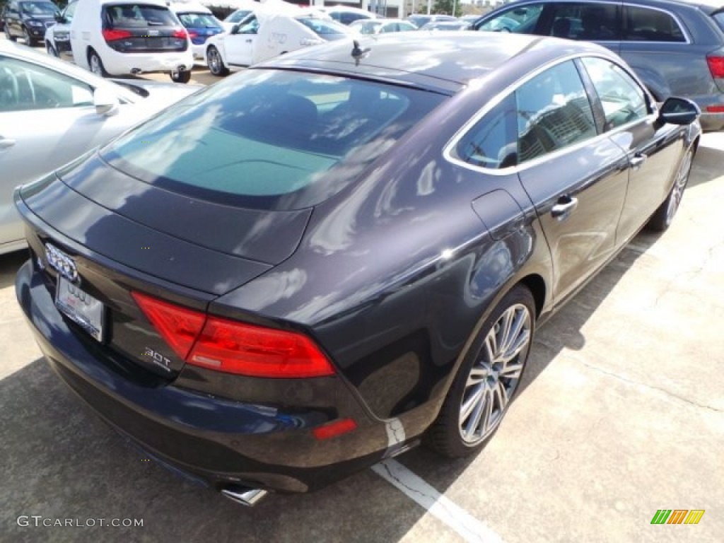 2014 A7 3.0T quattro Premium Plus - Oolong Gray Metallic / Black photo #7