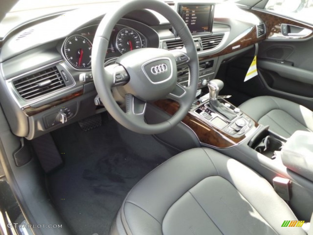 2014 A7 3.0T quattro Premium Plus - Oolong Gray Metallic / Black photo #12