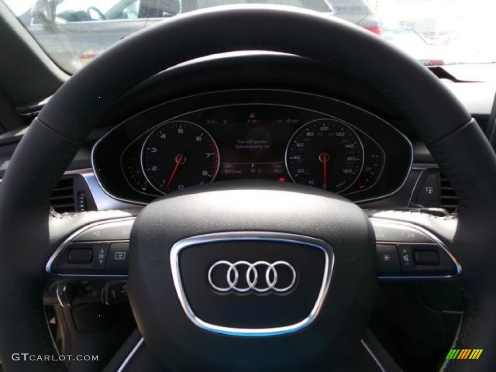 2014 A7 3.0T quattro Premium Plus - Oolong Gray Metallic / Black photo #25