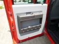 Vermillion Red - F350 Super Duty XL Crew Cab 4x4 Photo No. 13