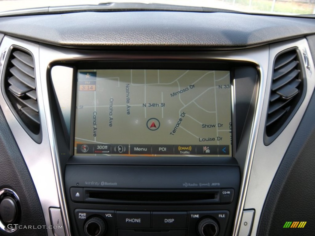 2014 Hyundai Azera Limited Sedan Navigation Photos