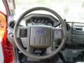 Vermillion Red - F350 Super Duty XL Crew Cab 4x4 Photo No. 18