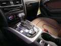 2014 Audi A5 Chestnut Brown Interior Transmission Photo