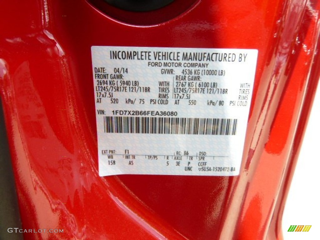 2015 F250 Super Duty XL Super Cab 4x4 Utility - Vermillion Red / Steel photo #20