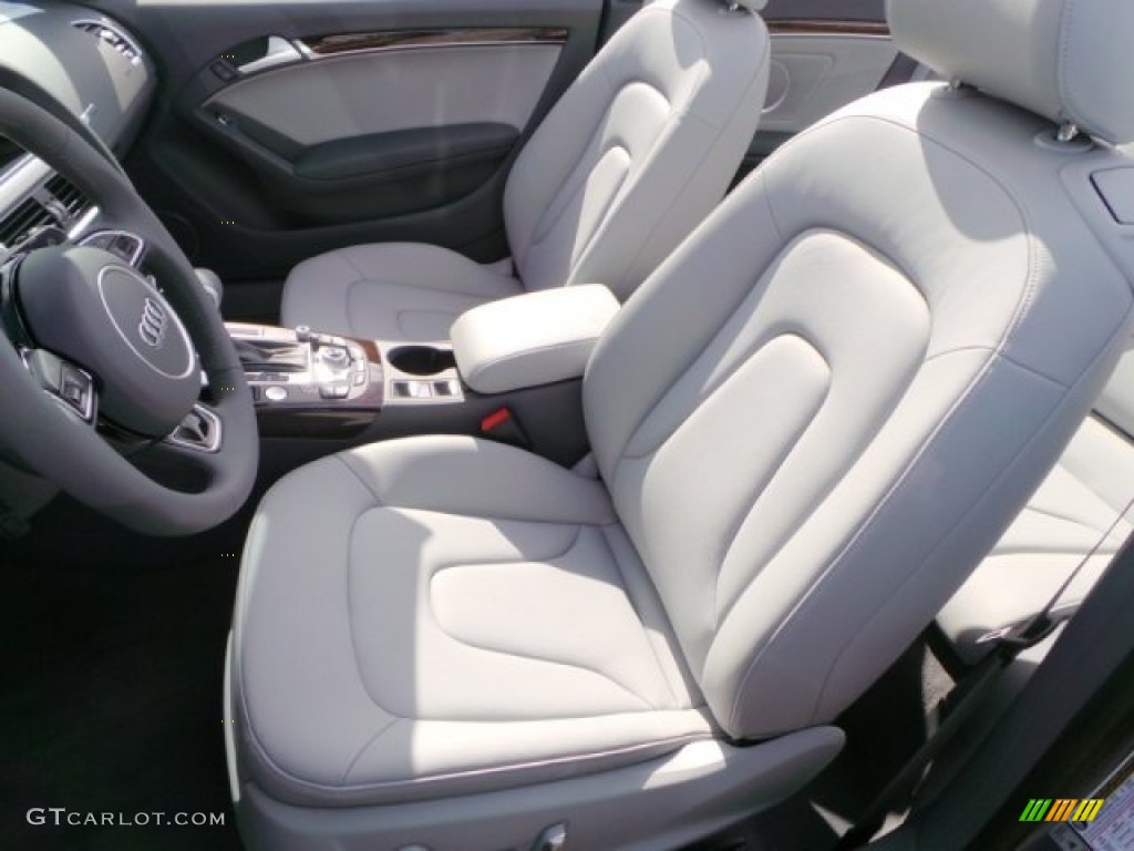 2014 Audi A5 2.0T Cabriolet Front Seat Photo #93773596