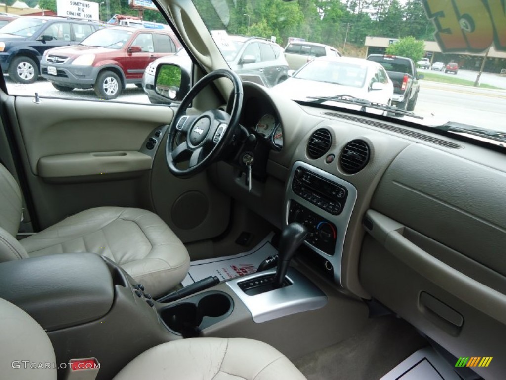 2004 Liberty Limited 4x4 - Flame Red / Light Taupe/Dark Slate Gray photo #30