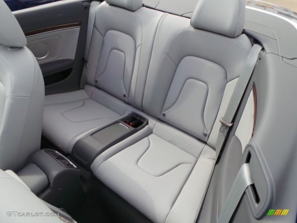 2014 Audi A5 2.0T Cabriolet Rear Seat Photo #93773834