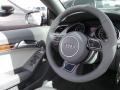 2014 Audi A5 Titanium Gray Interior Steering Wheel Photo