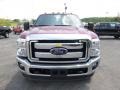 2015 Ruby Red Ford F250 Super Duty Lariat Crew Cab 4x4  photo #3